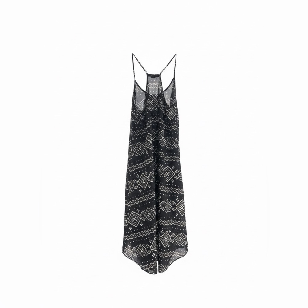 Forever 21 Black and White Maxi Dress - Picture 2 of 4